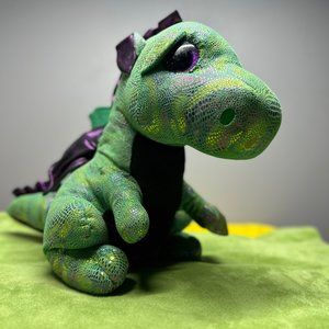 Ty Beanie Boo Cinder The Dragon 18" (Flaws See Photos)